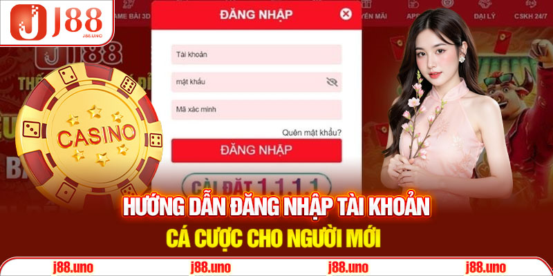 Hướng dẫn đăng nhập tài khoản cá cược cho người mới